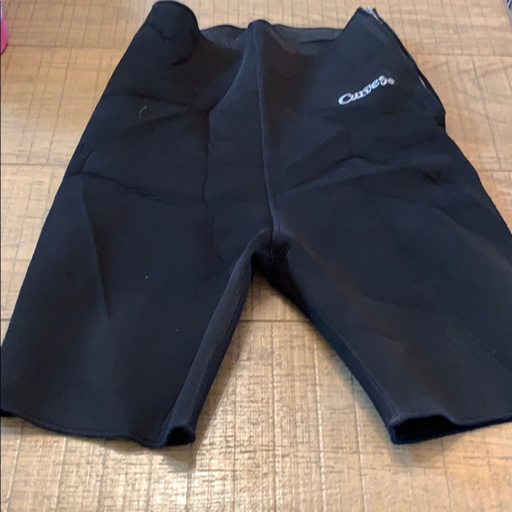Curves exercise sweat shorts